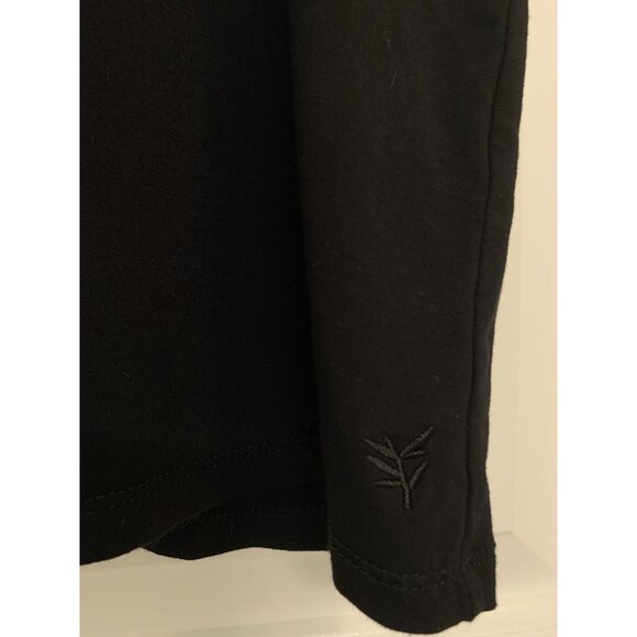 Cozy Earth T-Shirt Large Black Bamboo Pocket Crewneck Short Sleeve Soft Tee - Picture 3 of 7